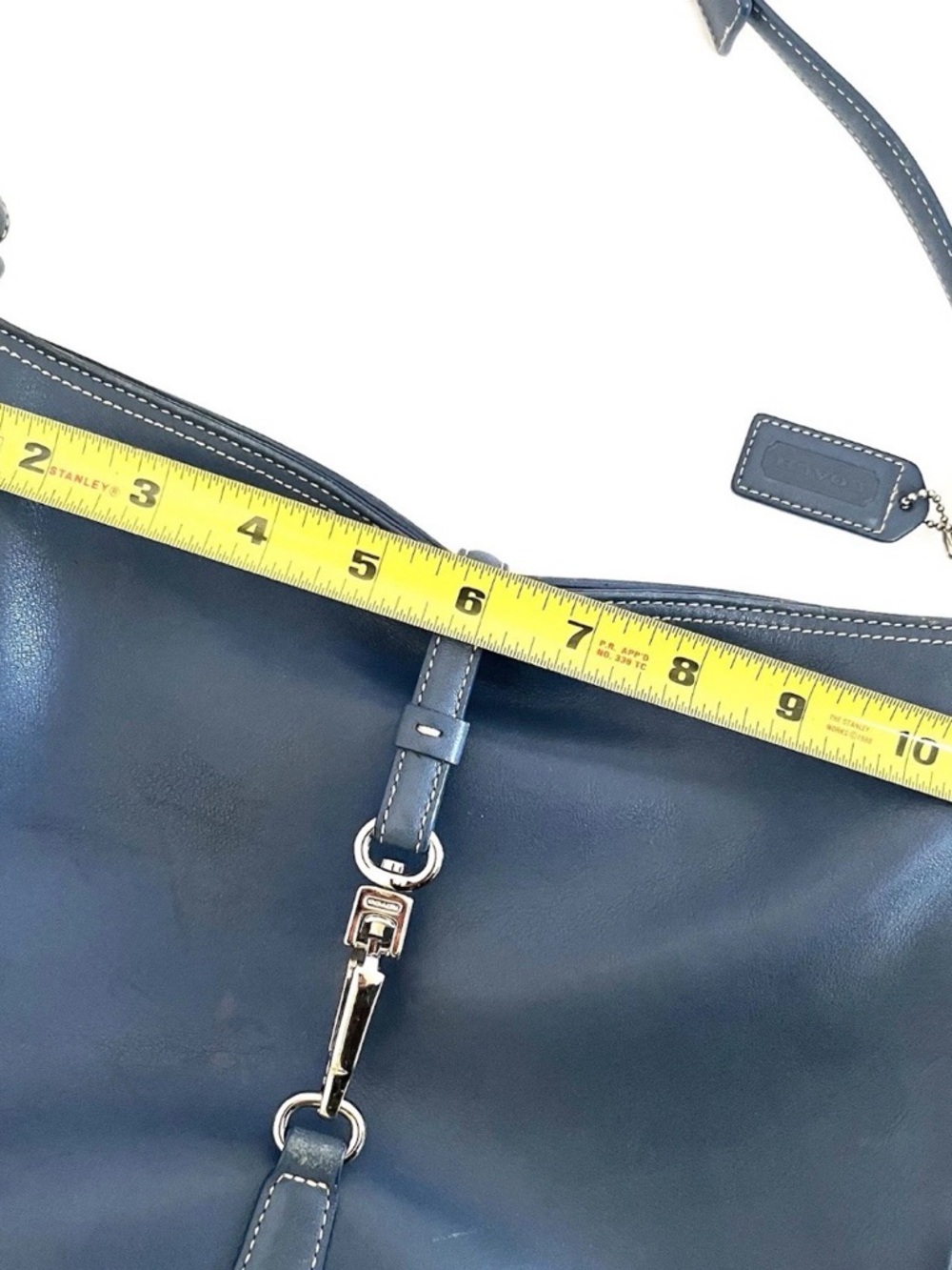 Vintage COACH Hamptons
7778 Hobo Clip Blue - Picture 11 of 14